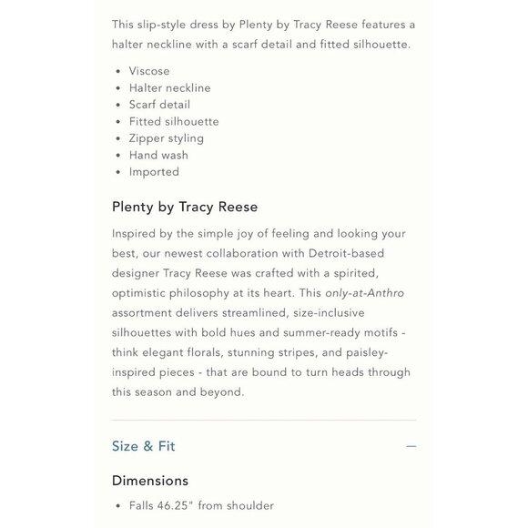 NWT Size M - Anthropologie Plenty by Tracy Reese Scarf Dress (NWT US$ 248) - Picture 5 of 15